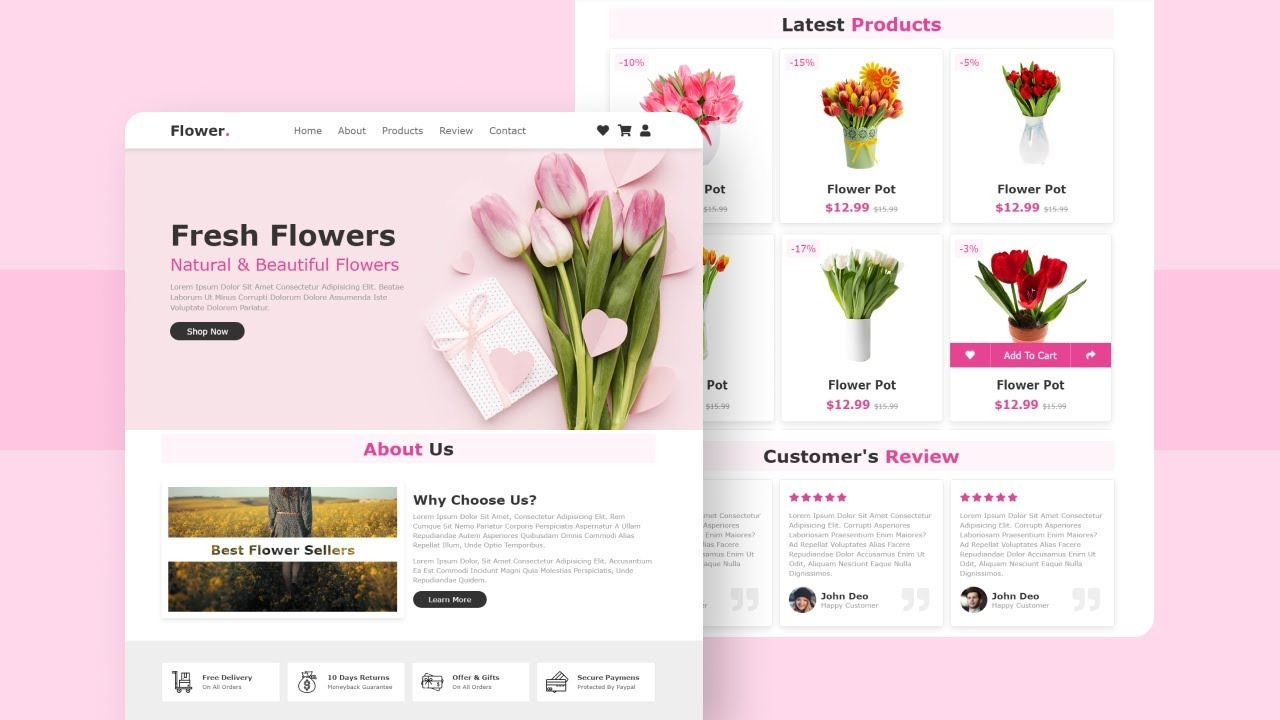 Flower Website